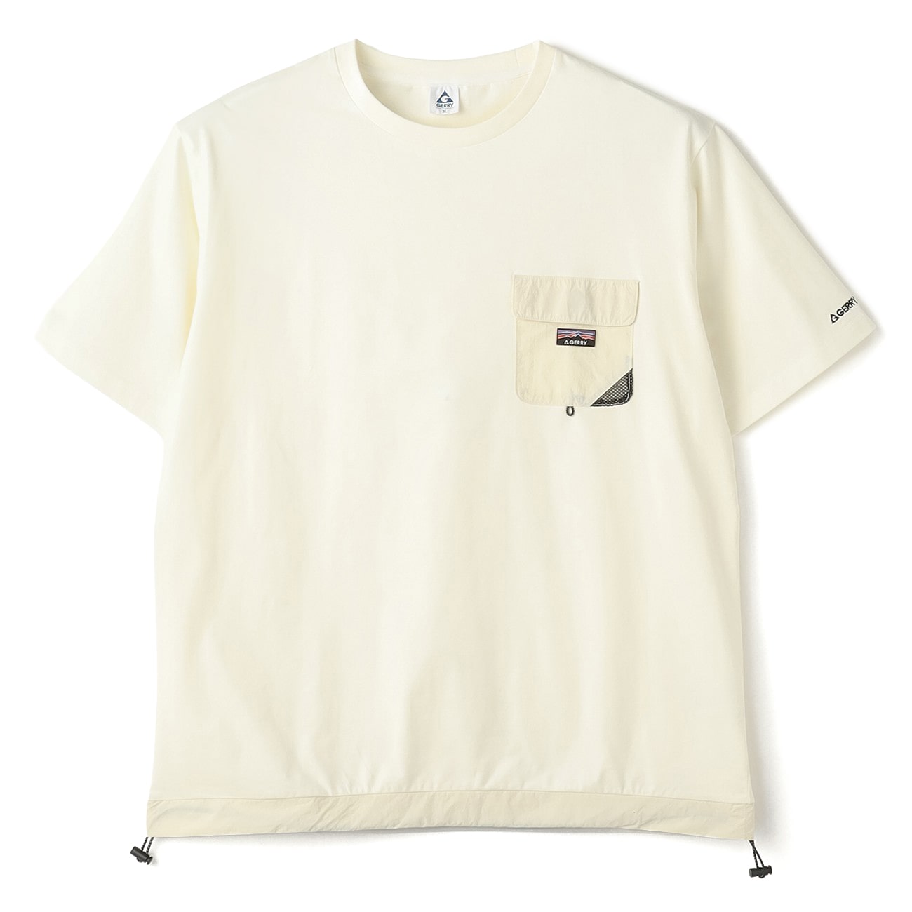 【SizeMAX×GERRY】別注 冷感天竺ポケット付Tシャツ 【SizeMAX×GERRY】別注 冷感天竺ポケット付Tシャツ