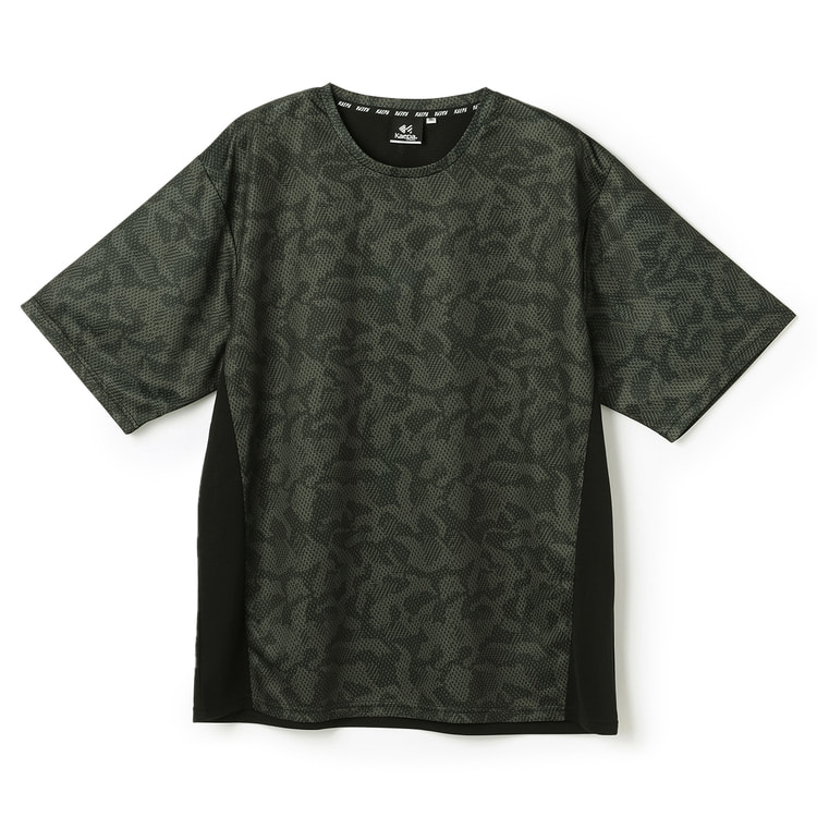SizeMAX】Kaepa 吸水速乾 接触冷感 ドライ昇華プリントTシャツ