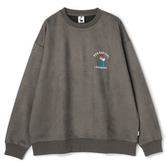 SizeMAX】Red Cap Girl カットスウェード胸刺繍トレーナー【AOKI公式通販】