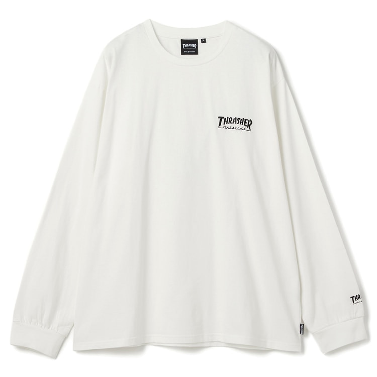 SizeMAX】THRASHER ワンポイント刺繍Tシャツ【AOKI公式通販】