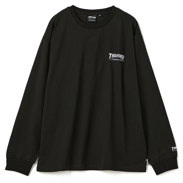 SizeMAX】THRASHER ワンポイント刺繍Tシャツ【AOKI公式通販】