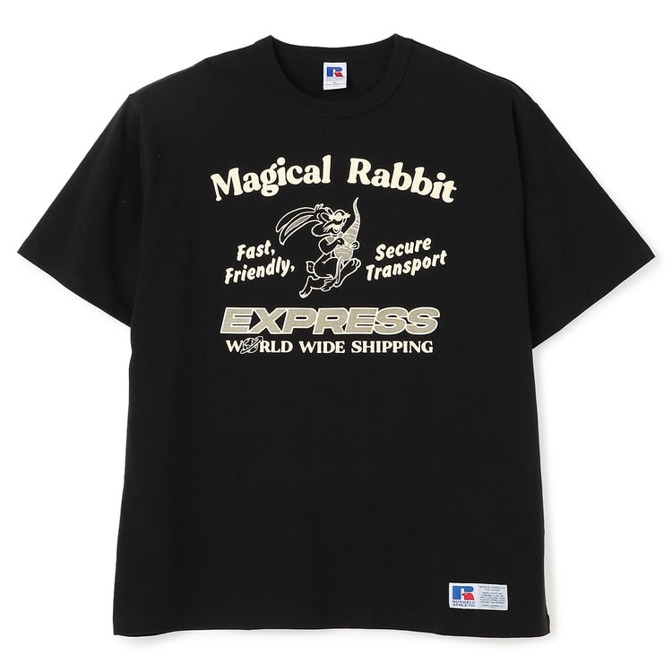 SizeMAX×RUSSELL ATHLETIC】別注 ラビット柄プリントTシ【AOKI公式