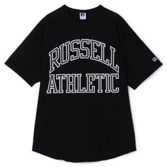 SizeMAX×RUSSELL ATHLETIC】別注 ロゴプリントラグランT