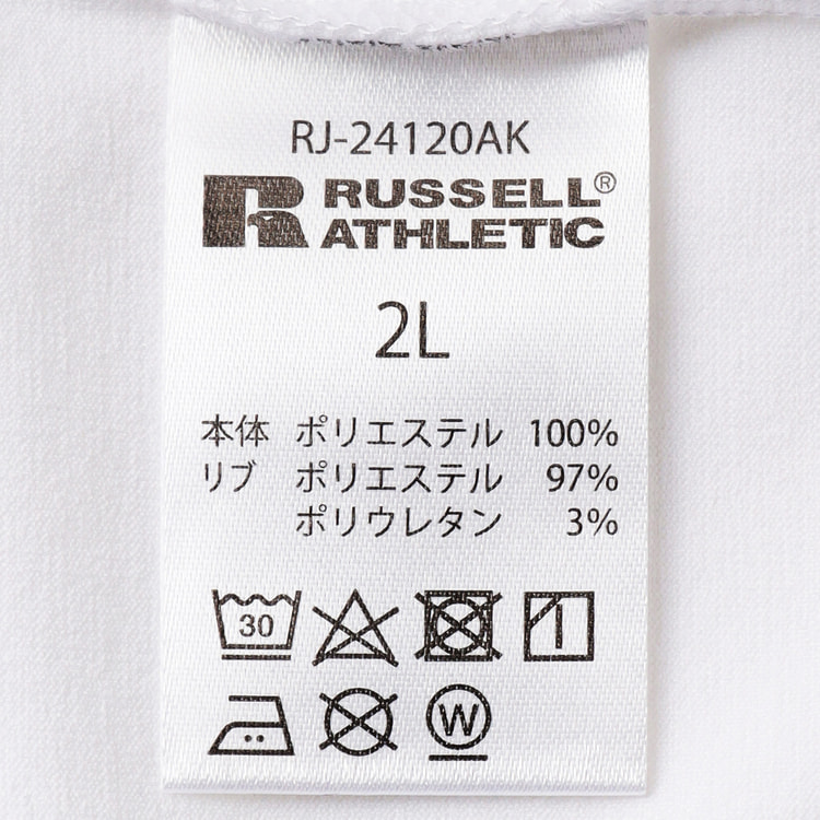 SizeMAX×RUSSELL ATHLETIC】別注 ドライワンポイントポケ
