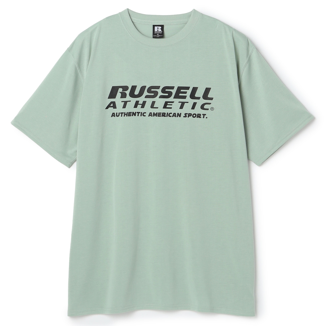 【SizeMAX×RUSSELL ATHLETIC】別注 ドライ胸ロゴプリントTシャツ 【SizeMAX×RUSSELL ATHLETIC】別注 ドライ胸ロゴプリントTシャツ