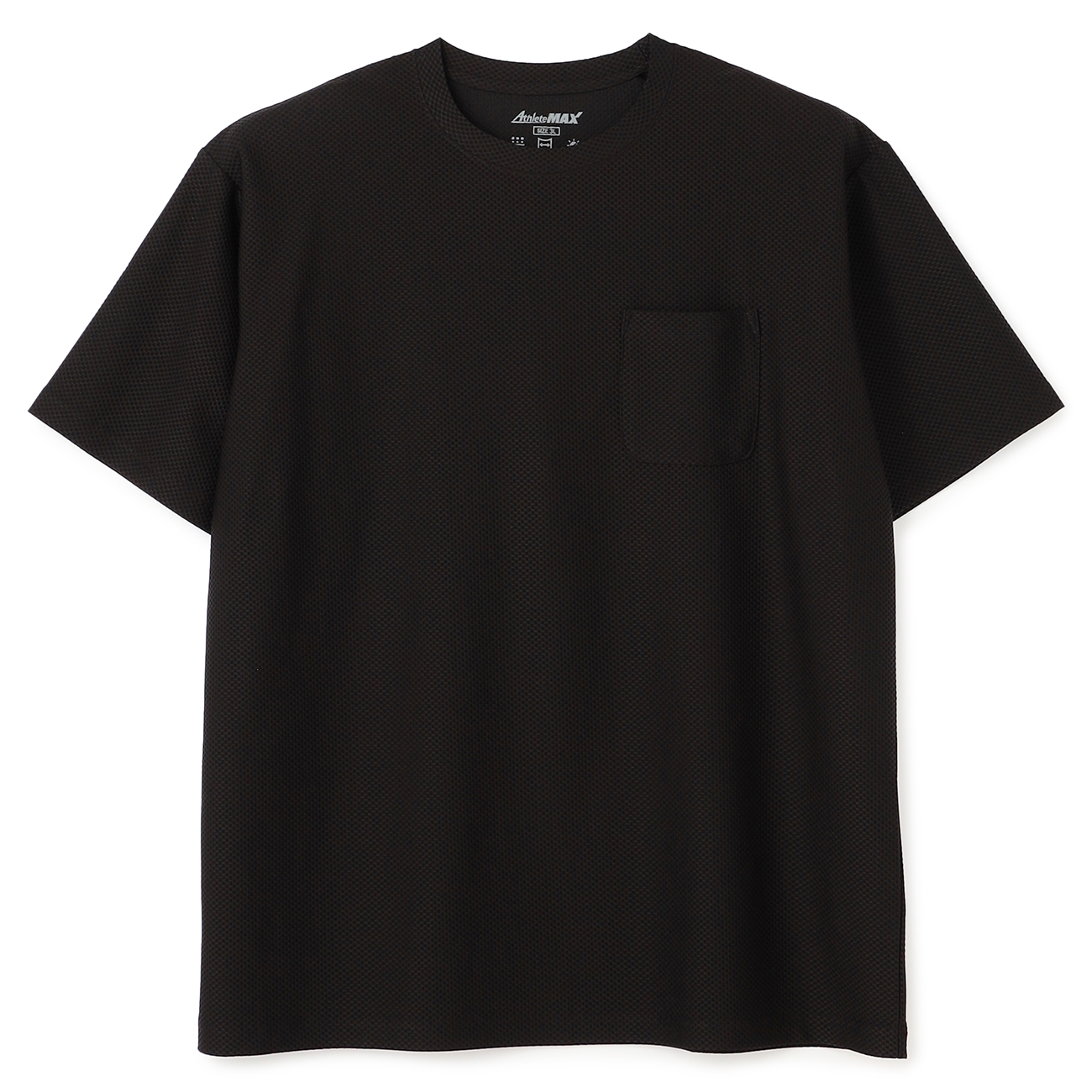 【SizeMAX】吸汗速乾 ストレッチ AthleteMAX DRY & STRETCH クルーネックTシャツ 【SizeMAX】吸汗速乾 ストレッチ AthleteMAX DRY & STRETCH クルーネックTシャツ