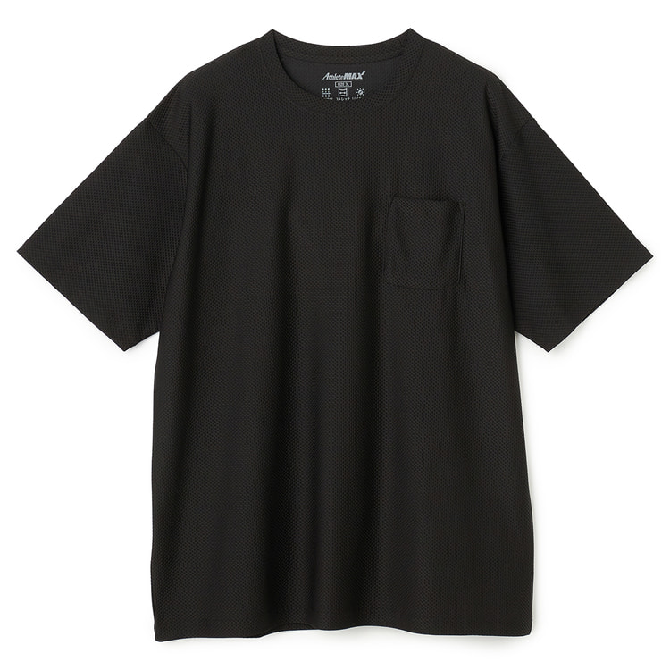 SizeMAX】アスリートMAX ドライ＆ストレッチ クルーTシャツ【AOKI公式