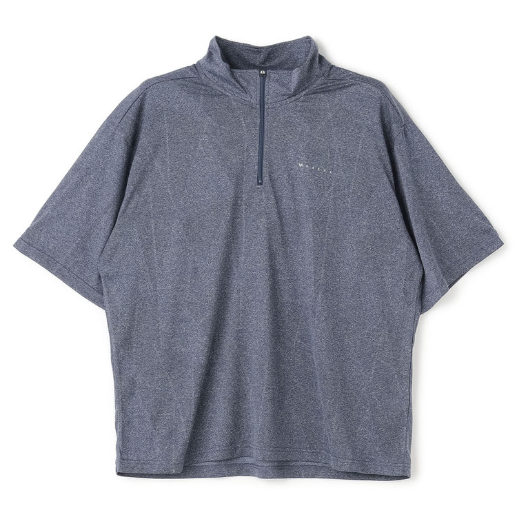 kaja ハーフジップシャツ　OVY SizeMAX】Kaepa 冷感ジャガードニットハーフジップTシャツ【AOKI公式通販】