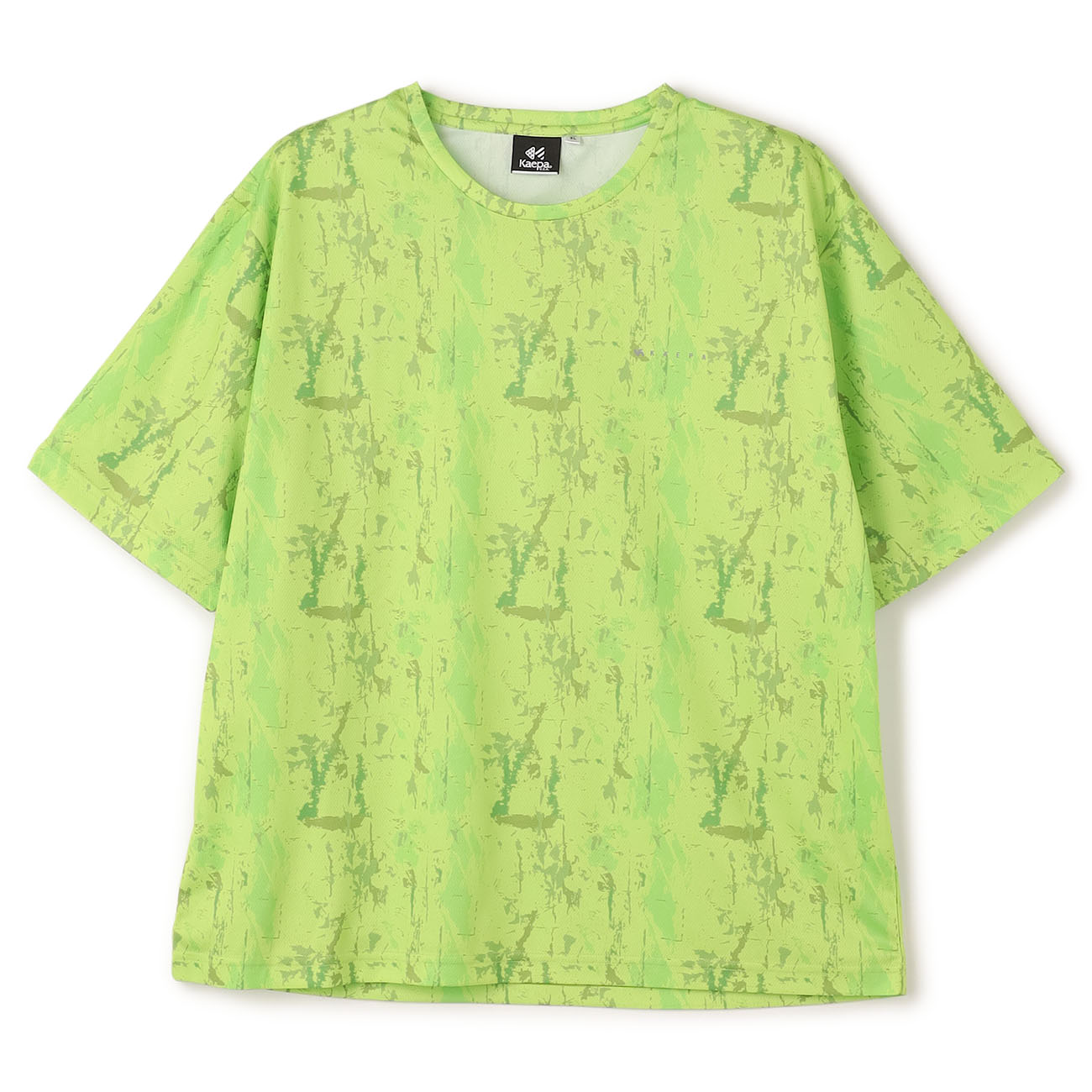 【SizeMAX】Kaepa 昇華転写総柄プリントTシャツ 【SizeMAX】Kaepa 昇華転写総柄プリントTシャツ