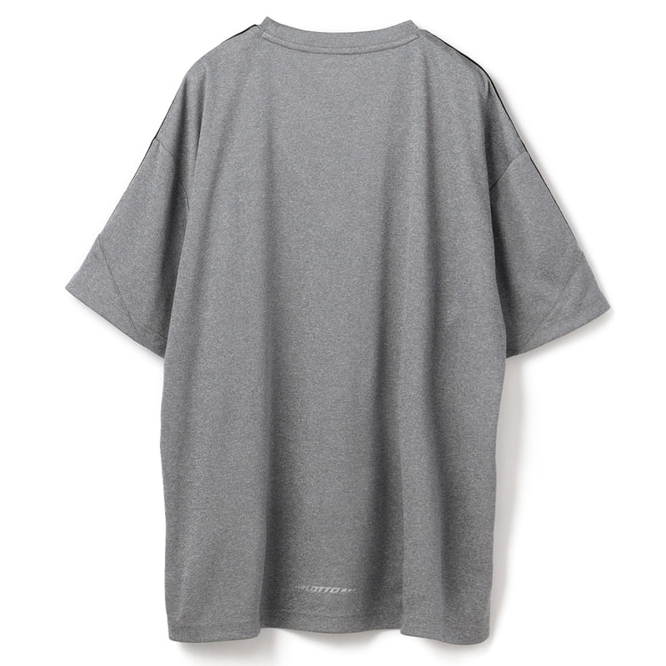 SizeMAX】LOTTO ドライ杢ワンポイントロゴTシャツ セットアップ着用