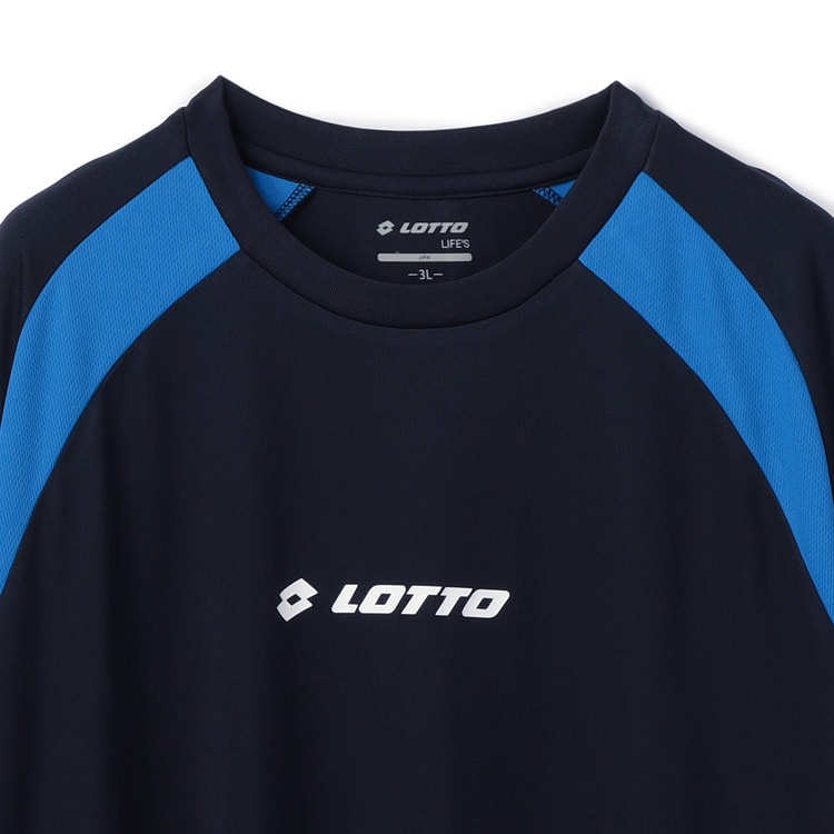 SizeMAX】LOTTO ドライバックロゴプリントTシャツ【AOKI公式通販】
