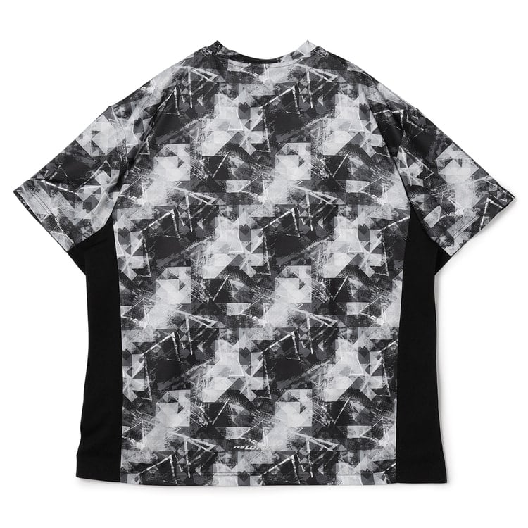 SizeMAX】LOTTO ドライ総柄プリントTシャツ セットアップ着用可【AOKI