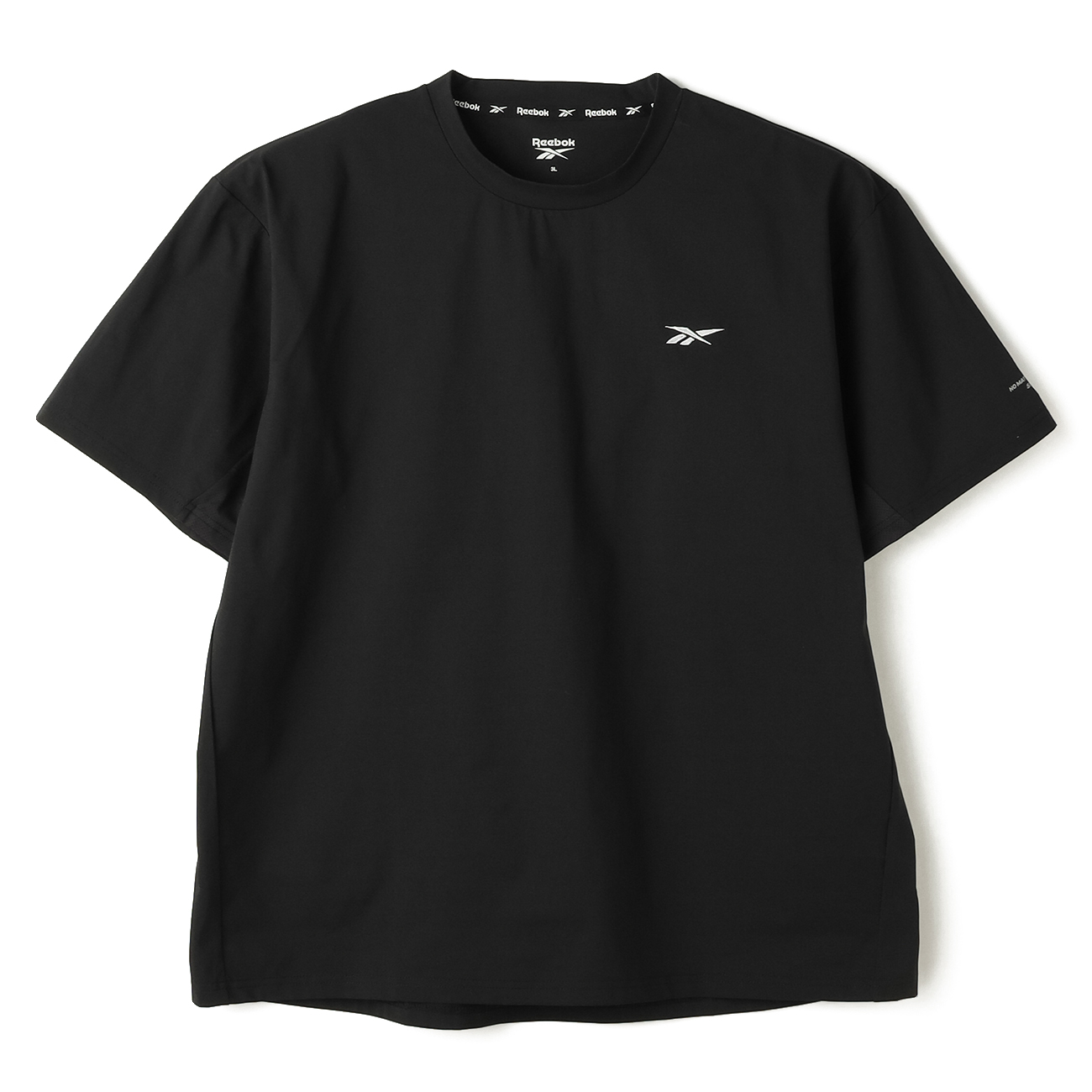 【SizeMAX】Reebok ストレッチ天竺 穴あきメッシュTシャツ 【SizeMAX】Reebok ストレッチ天竺 穴あきメッシュTシャツ