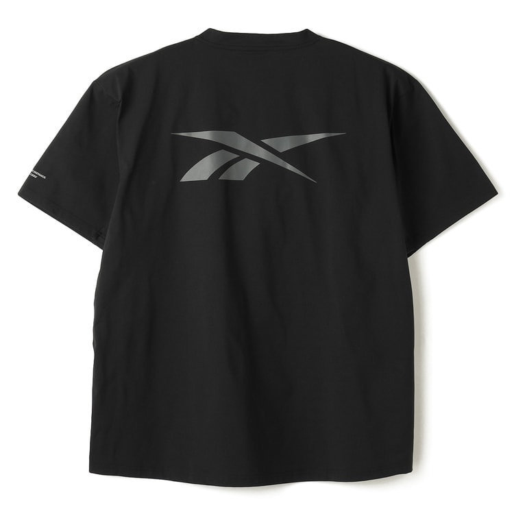 SizeMAX】Reebok ストレッチ天竺 穴あきメッシュTシャツ【AOKI