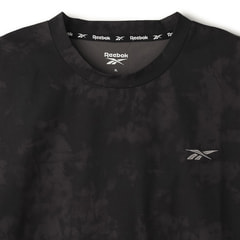 Olive様ご予約品　　　未使用☆45R 度詰天竺のスパッツ サイズ3 ブラック SizeMAX】Reebok ストレッチ天竺 穴あきメッシュTシャツ【AOKI公式通販】