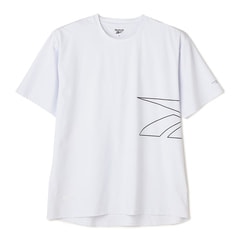 SizeMAX】Reebok 穴あきメッシュ脇プリントTシャツ【AOKI公式通販】