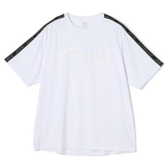 SizeMAX】Reebok 穴あきメッシュラグラン肩ラインTシャツ【AOKI公式通販】