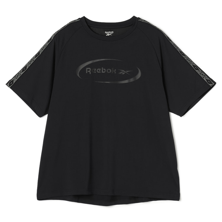 SizeMAX】Reebok 穴あきメッシュラグラン肩ラインTシャツ【AOKI公式通販】