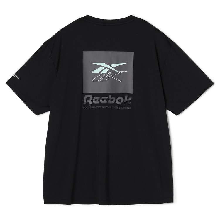 SizeMAX】Reebok 穴あきメッシュバックプリントTシャツ【AOKI公式通販】