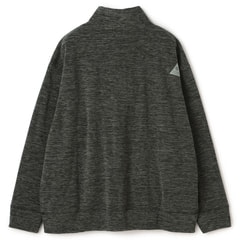 SizeMAX】OUTDOOR 流し杢フリースハーフジップトレーナー【AOKI