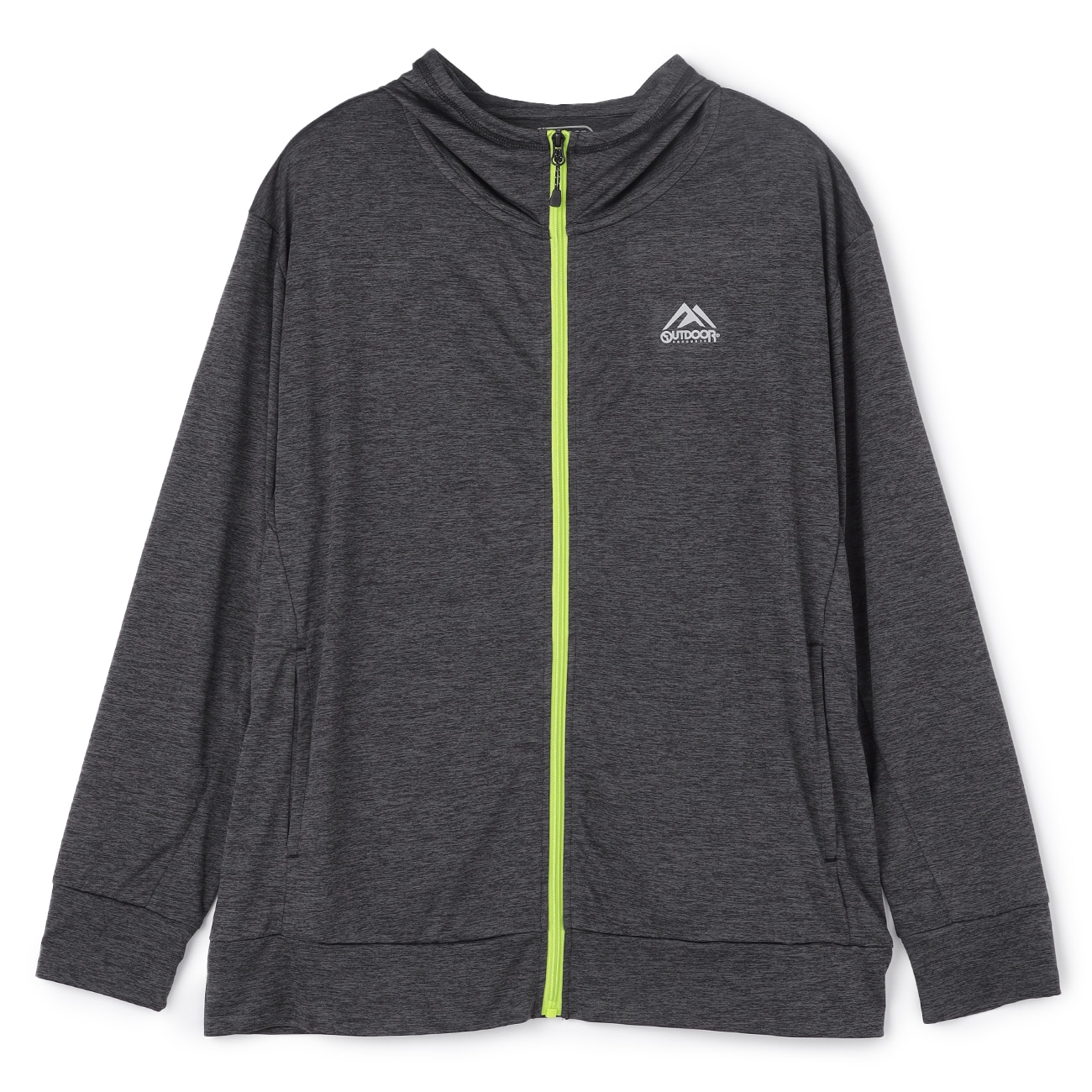 【SizeMAX】OUTDOOR PRODUCTS DRYカチオン天竺ジップパーカー 【SizeMAX】OUTDOOR PRODUCTS DRYカチオン天竺ジップパーカー