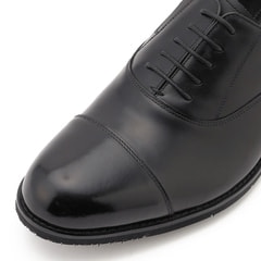新品未使用 ✨️ AOKI 内羽根 ストレートチップ ビジネスシューズ 26 黒 SizeMAX】5E 内羽根式ストレートチップシューズ LES MUES【AOKI