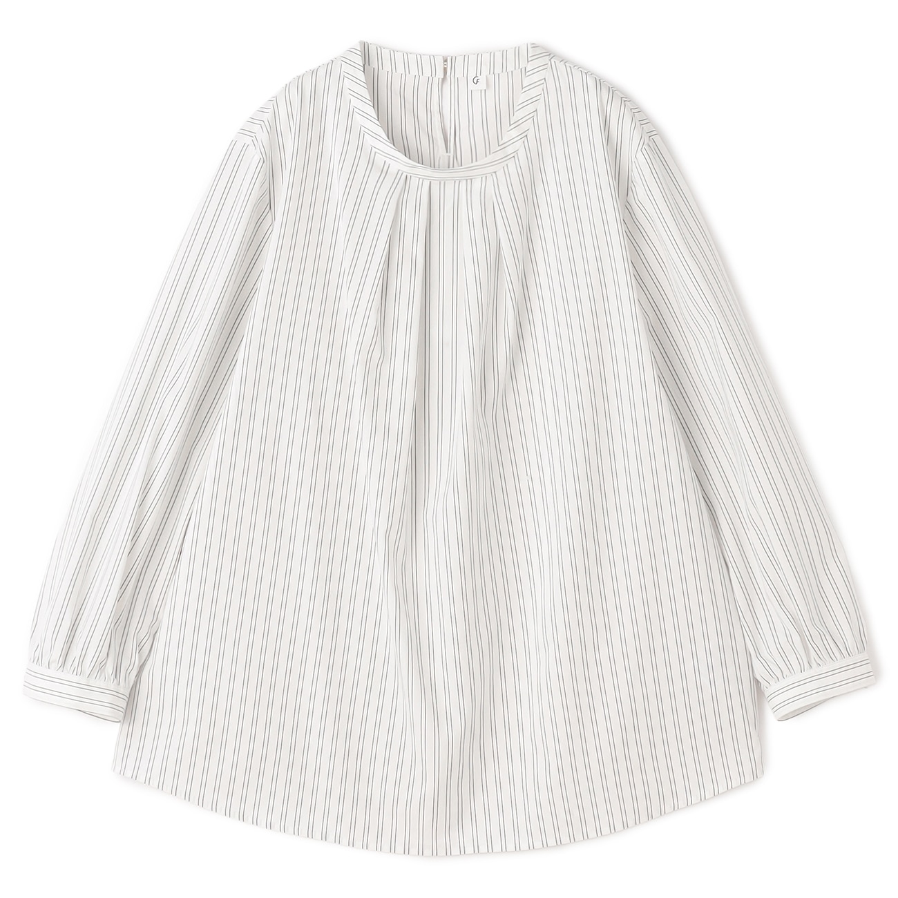 【WEB限定商品】【クイーンサイズ】TCストレッチバンドタックブラウス CROSS FUNCTION