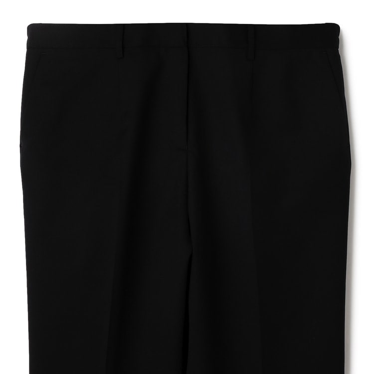 クイーンサイズ】【ビジネスから就活まで】洗える 黒無地パンツ