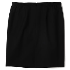 クイーンサイズ】【ビジネスから就活まで】洗える 黒無地タイト