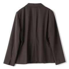 クイーンサイズ】洗える T/Rストレッチ テーラードジャケット