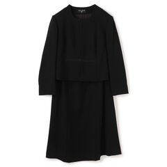 クイーンサイズ】取り外しリボン付き 後スタンドカラー