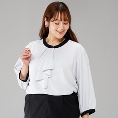 ブラウス シャツ 「L〜6L 大きいサイズ」「セレモニー」 ジョーゼット フリルタイ ブラウス レディース 楽天市場】【期間限定クーポン配布】 大きいサイズレディース
