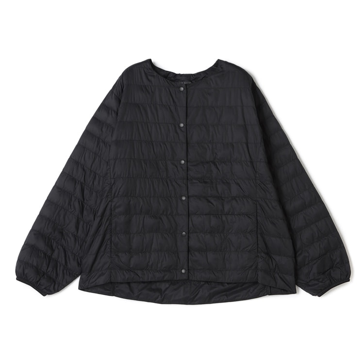 クイーンサイズ】ライトダウンノーカラージャケット【AOKI公式通販】