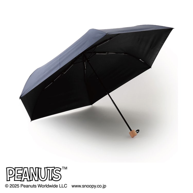 AOKI＆PEANUTSコラボ 晴雨兼用 折りたたみ日傘 紺【AOKI公式通販】