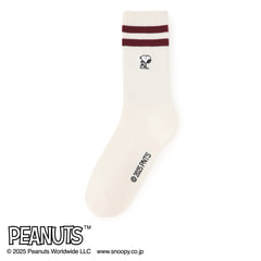 AOKI＆PEANUTSコラボ 23-25cm スヌーピーソックスS寸 2足組【AOKI公式