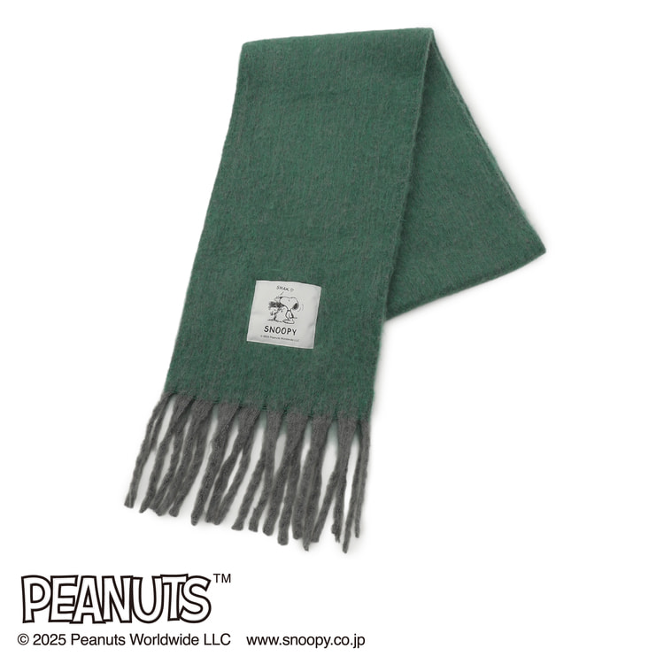 AOKI＆PEANUTSコラボ スヌーピーマフラー【AOKI公式通販】