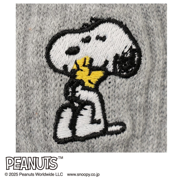 AOKI＆PEANUTSコラボ 23-25cm スヌーピーソックスS寸 2足組【AOKI公式