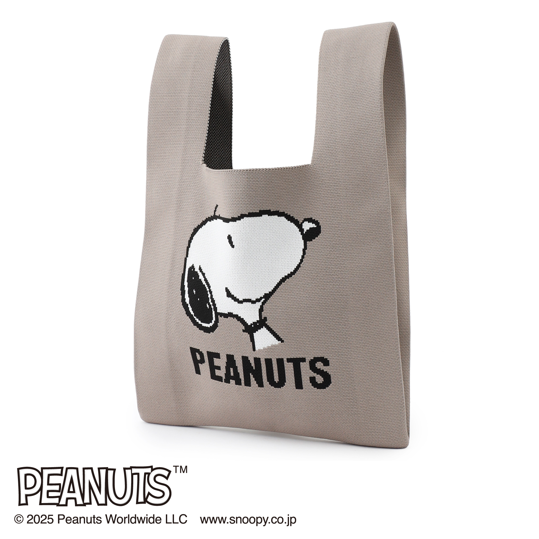 AOKI&PEANUTSコラボ ニットバッグ AOKI&PEANUTSコラボ ニットバッグ