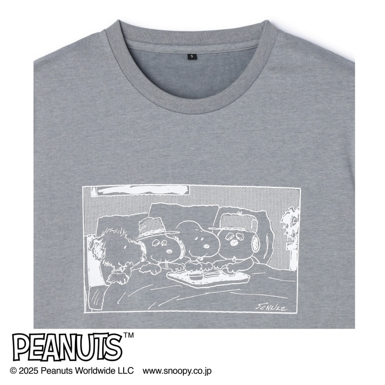 AOKI＆PEANUTSコラボ リカバリーウェア セット　スヌーピー　ブラックm AOKI＆PEANUTSコラボ リカバリーウェア ブラック リカバリーケア