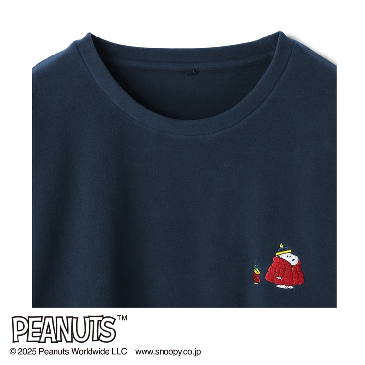 AOKI＆PEANUTSコラボ リカバリーケアプラス ルームウェア フリース素材