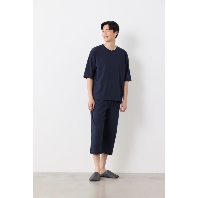 リカバリーケアプラス ルームウェア 五分袖Tシャツ＆七分丈パンツ 上下