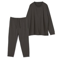 【WEB限定商品】AOKI疲労回復ウェア・リカバリーケアプラス ゆったりホームウェア 上下セット コットンブレンド 軽量オールシーズンタイプ ユニセックス