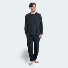 【WEB限定商品】AOKI疲労回復ウェア・リカバリーケアプラス ゆったりホームウェア 上下セット コットンブレンド 軽量オールシーズンタイプ ユニセックス