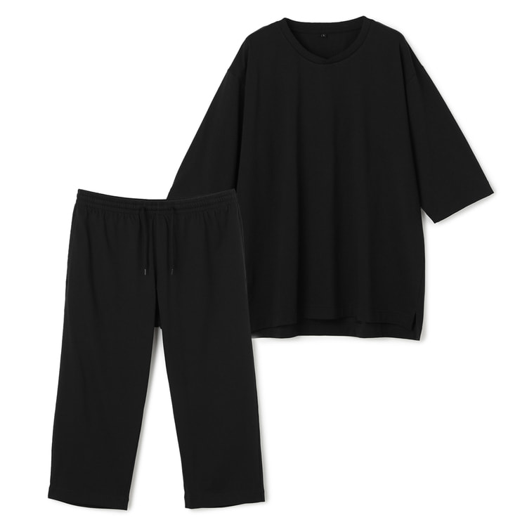 WEB限定商品】リカバリーケアプラス ルームウェア 五分袖Tシャツ＆七分