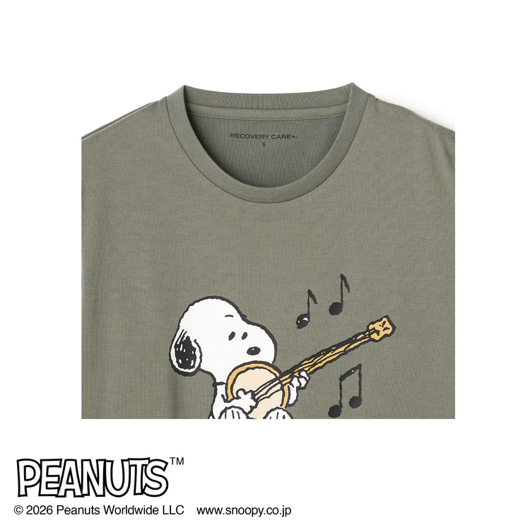 AOKI＆PEANUTSコラボ リカバリーケアプラス ルームウェア オールシーズ