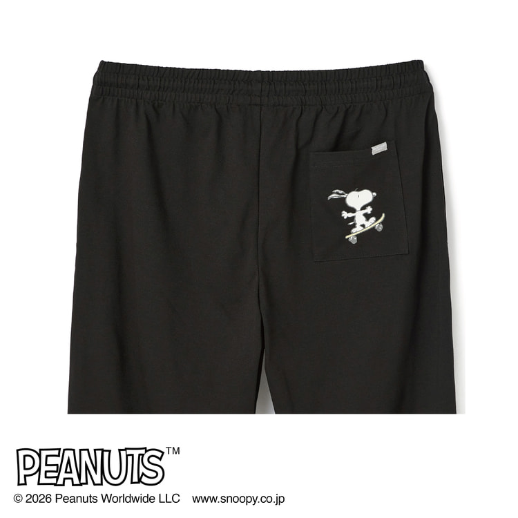 AOKI＆PEANUTSコラボ リカバリーケアプラス ルームウェア 五分袖Tシャ