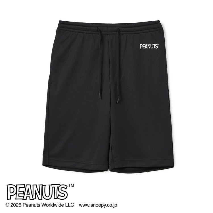 AOKI＆PEANUTSコラボ リカバリーケアプラス ルームウェア メッシュ 半