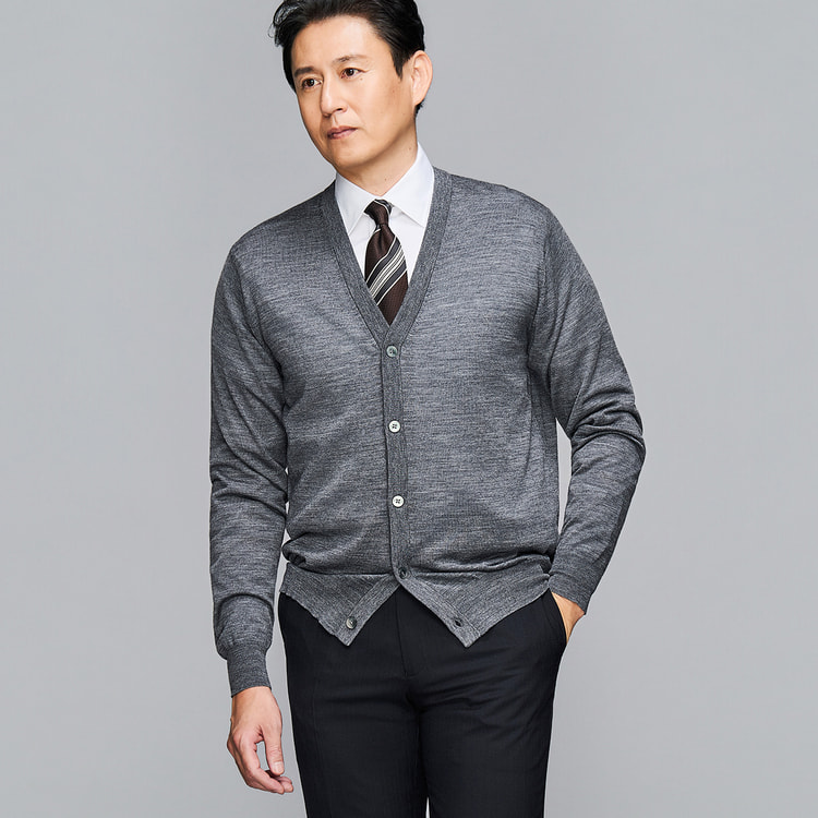 究極ニット365 カーディガン JUNKO SHIMADA JS homme【AOKI公式通販】