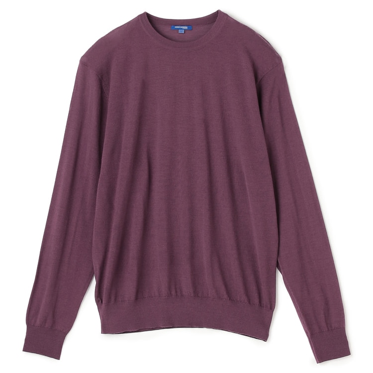 【ニコ太郎】ジャンボ尾崎　Js　高級カシミヤセーター①　本人着用モデル 究極ニット365 クルーネックセーター JUNKO SHIMADA JS hom【AOKI