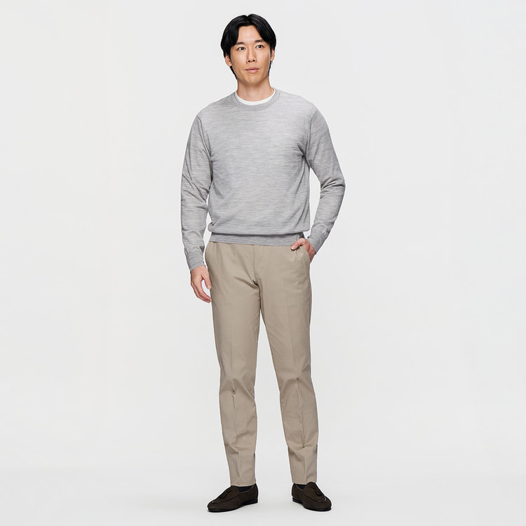 究極ニット365 クルーネックセーター JUNKO SHIMADA JS hom【AOKI